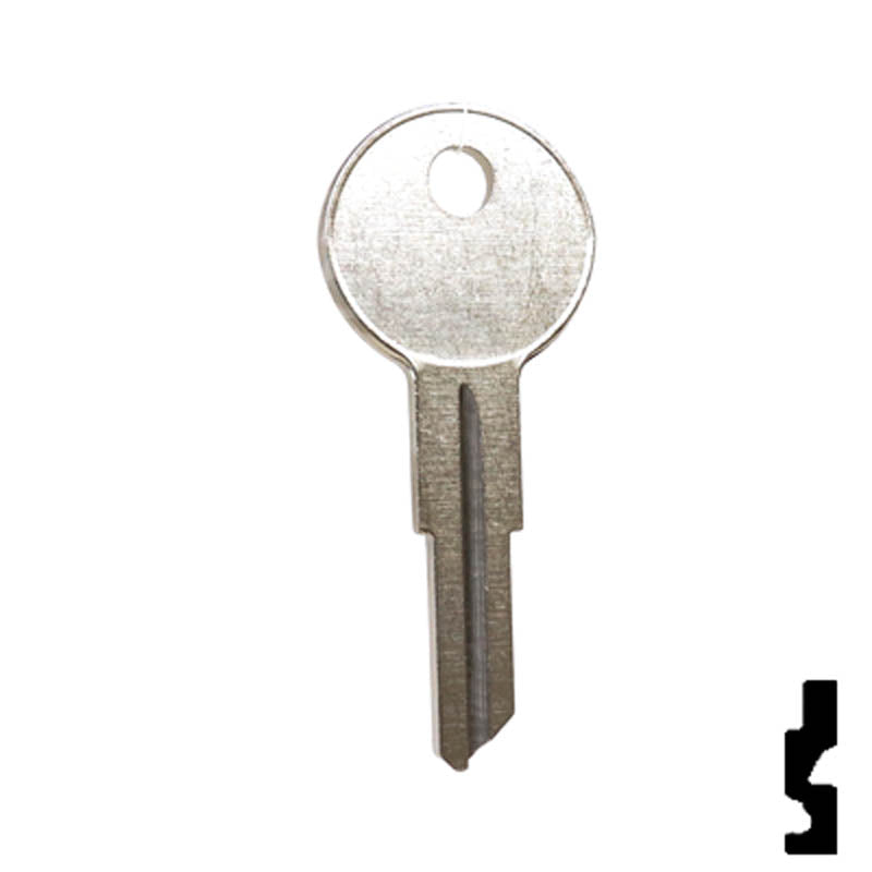 Uncut Key Blank | Briggs & Stratton | 1098XL, B4 Automotive Key Ilco