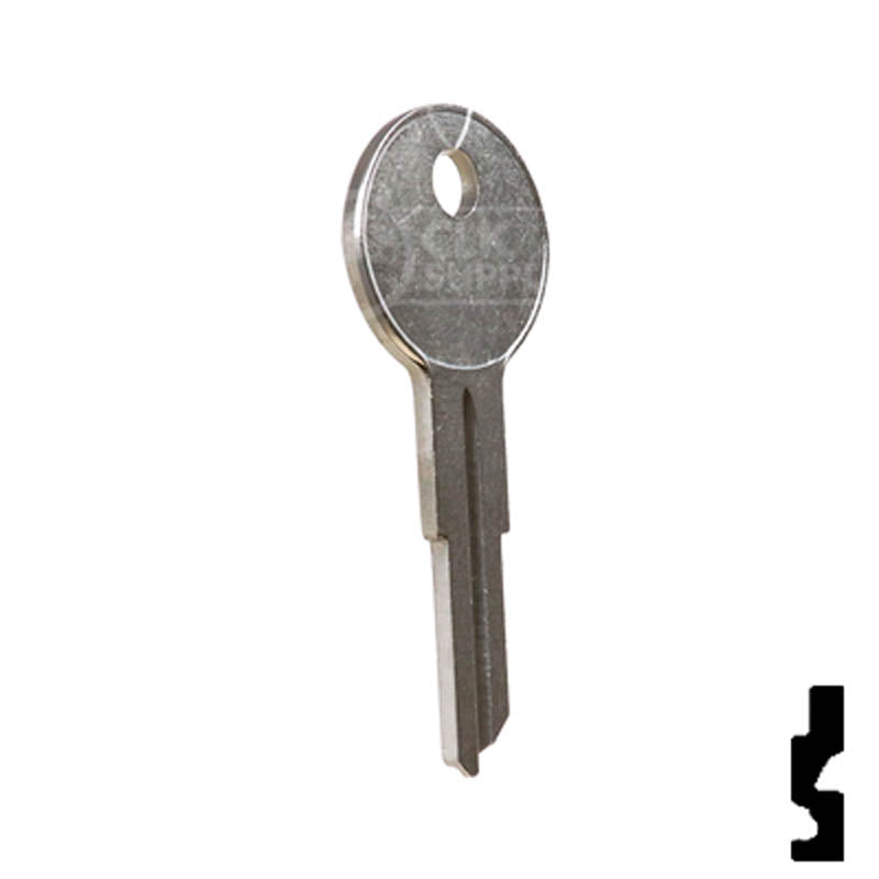 Uncut Key Blank | Briggs & Stratton | 1098XL, B4 Automotive Key Ilco