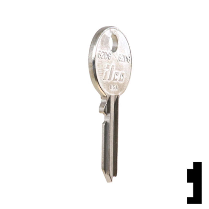 Uncut Key Blank | British Vehicles | 62DG Automotive Key Ilco