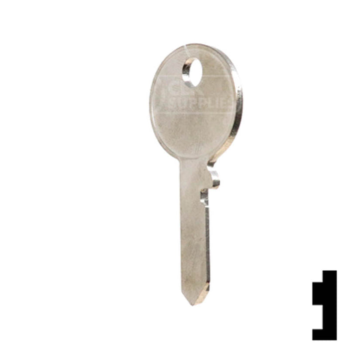 Uncut Key Blank | British Vehicles | 62DG Automotive Key Ilco