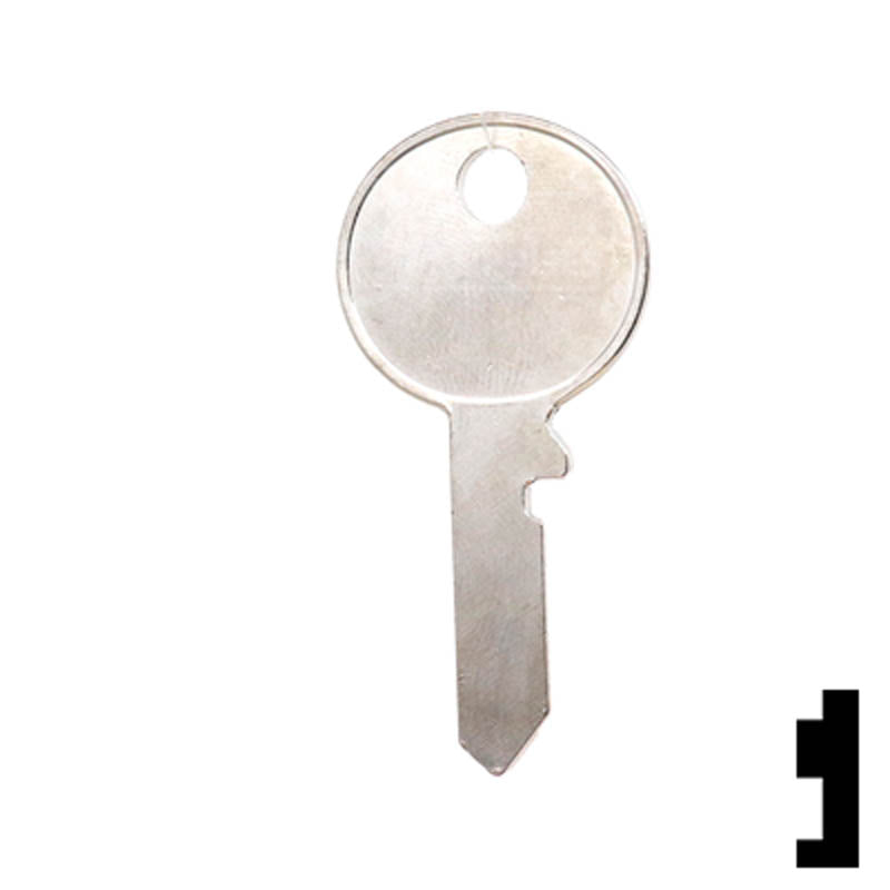 Uncut Key Blank | British Vehicles | 62DG Automotive Key Ilco