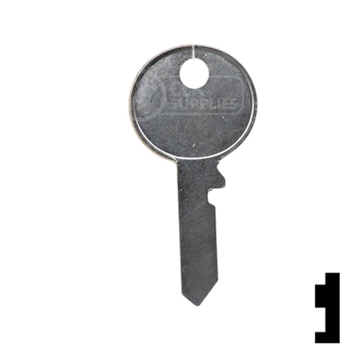 Uncut Key Blank | British Vehicles | 62DG Automotive Key Ilco