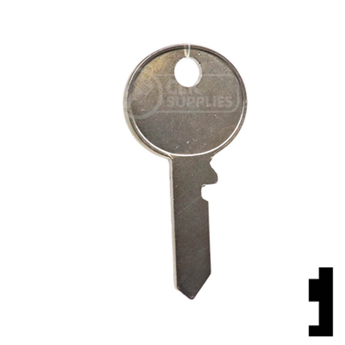 Uncut Key Blank | British Vehicles | 62DG Automotive Key Ilco