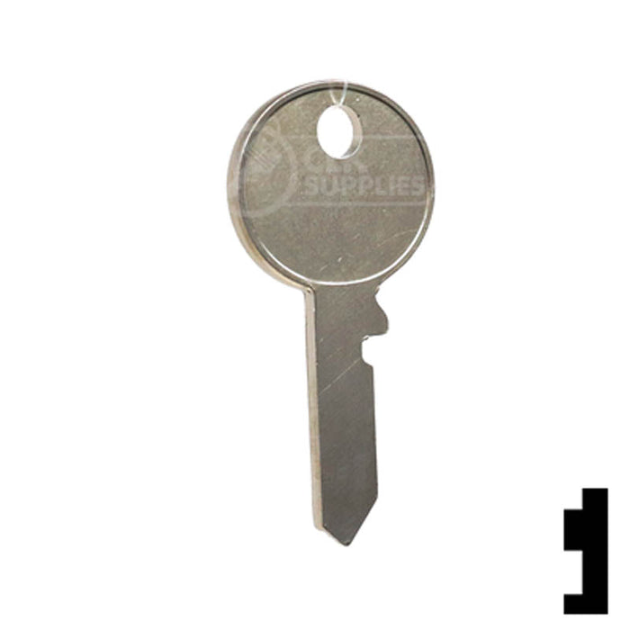 Uncut Key Blank | British Vehicles | 62DG Automotive Key Ilco