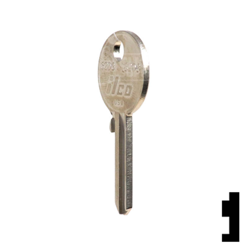 Uncut Key Blank | British Vehicles | 62DG Automotive Key Ilco