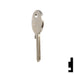 Uncut Key Blank | British Vehicles | 62DH Automotive Key Ilco