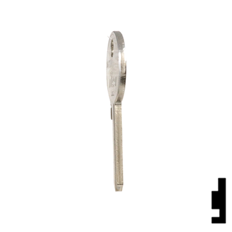Uncut Key Blank | British Vehicles | 62DH Automotive Key Ilco