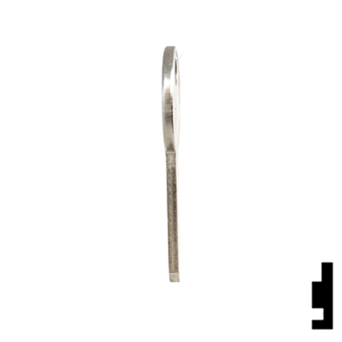 Uncut Key Blank | British Vehicles | 62DH Automotive Key Ilco