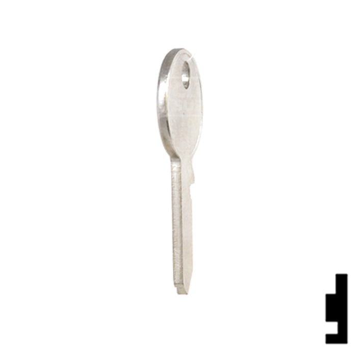 Uncut Key Blank | British Vehicles | 62DH Automotive Key Ilco