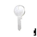 Uncut Key Blank | British Vehicles | 62DH Automotive Key Ilco