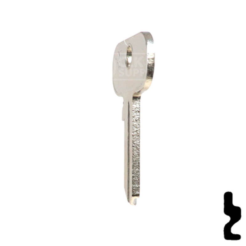 Uncut Key Blank | British Vehicles | UNI14 Automotive Key Ilco
