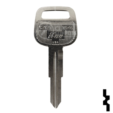 Uncut Key Blank | Celica | X212, TR46