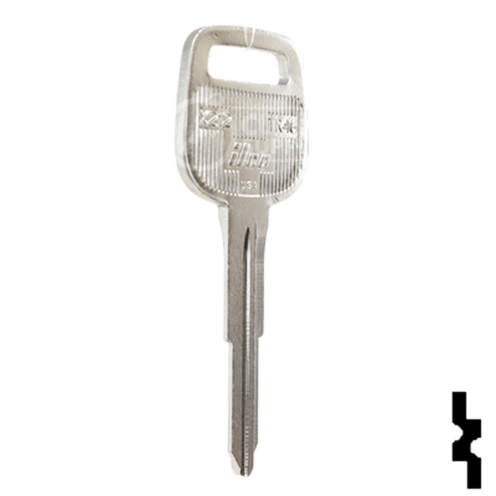 Uncut Key Blank | Celica | X212, TR46 Automotive Key Ilco