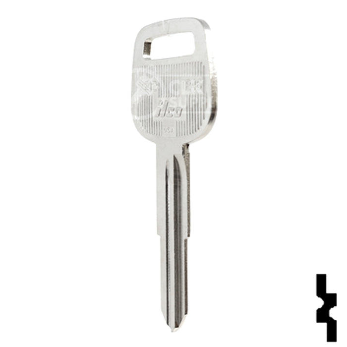 Uncut Key Blank | Celica | X212, TR46 Automotive Key Ilco