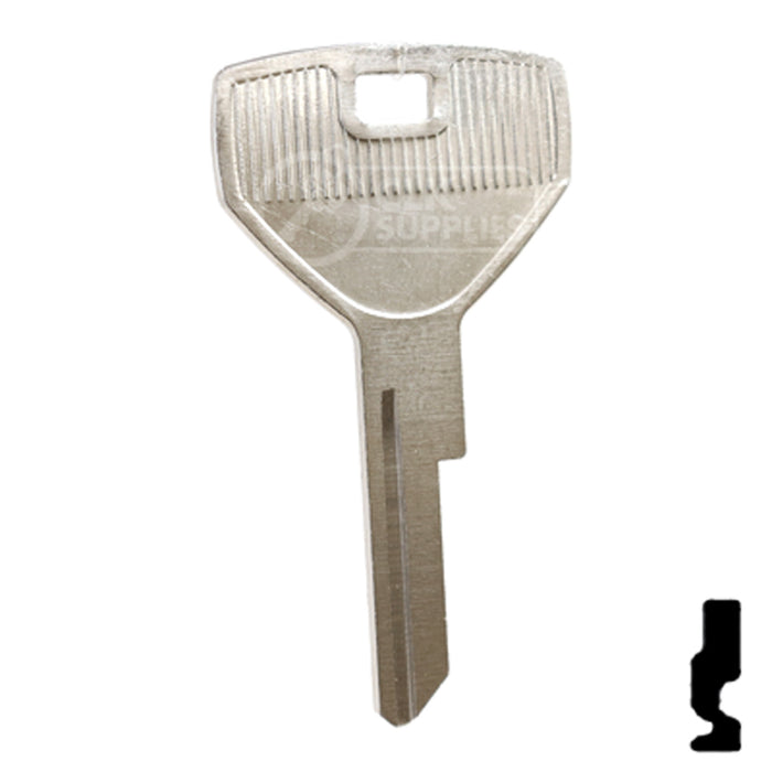 Uncut  Key Blank | Chrysler, Dodge, Jeep | P1786, Y153 Automotive Key Ilco