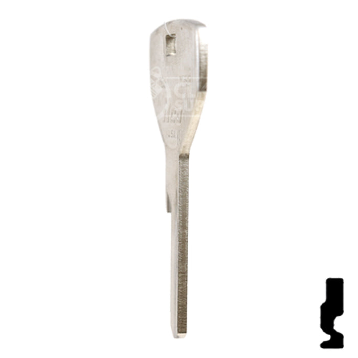 Uncut  Key Blank | Chrysler, Dodge, Jeep | P1786, Y153 Automotive Key Ilco