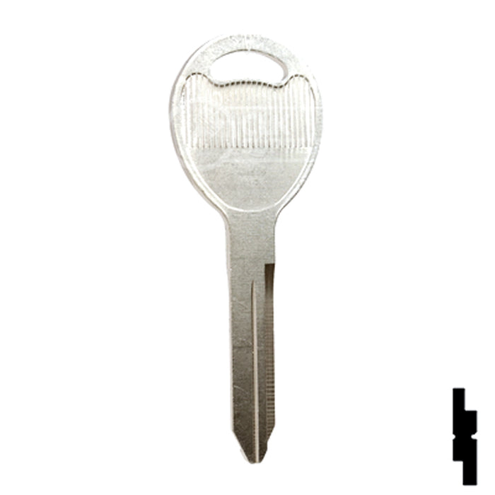 Uncut  Key Blank | Chrysler, Dodge, Jeep | P1795, Y159 Automotive Key Ilco