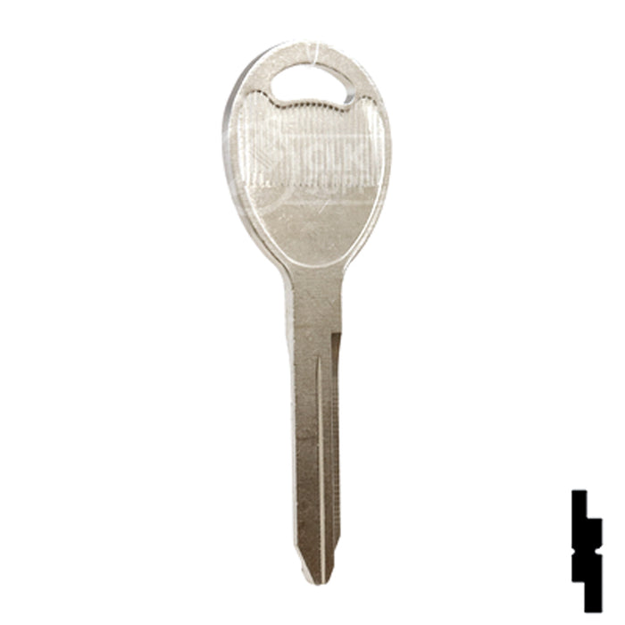 Uncut  Key Blank | Chrysler, Dodge, Jeep | P1795, Y159 Automotive Key Ilco