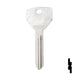 Uncut Key Blank | Chrysler |  P1789, Y154 Automotive Key Ilco