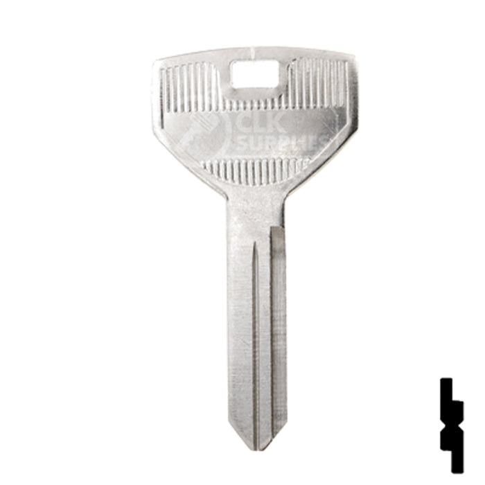 Uncut Key Blank | Chrysler |  P1789, Y154 Automotive Key Ilco