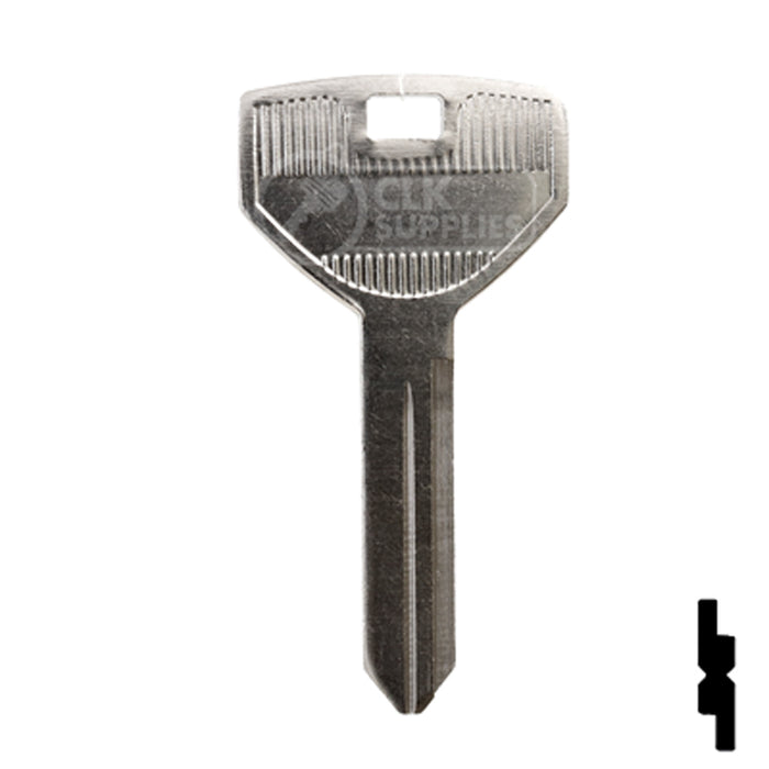 Uncut Key Blank | Chrysler |  P1789, Y154 Automotive Key Ilco