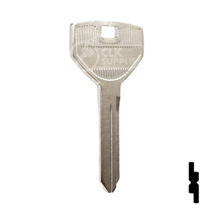 Uncut Key Blank | Chrysler |  P1789, Y154 Automotive Key Ilco