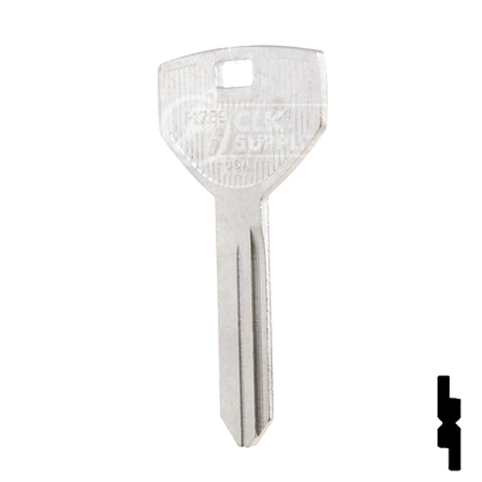 Uncut Key Blank | Chrysler |  P1789, Y154 Automotive Key Ilco