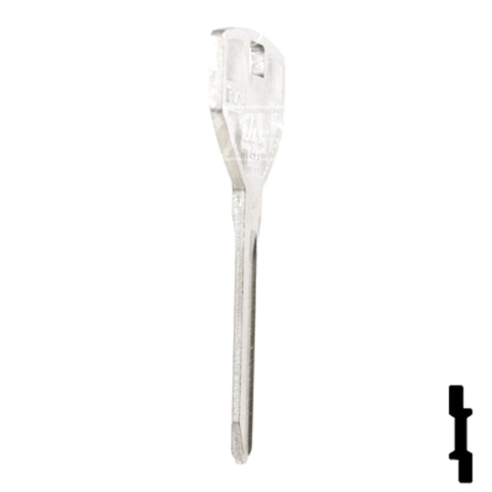 Uncut Key Blank | Chrysler | P1793, Y155 Automotive Key Ilco