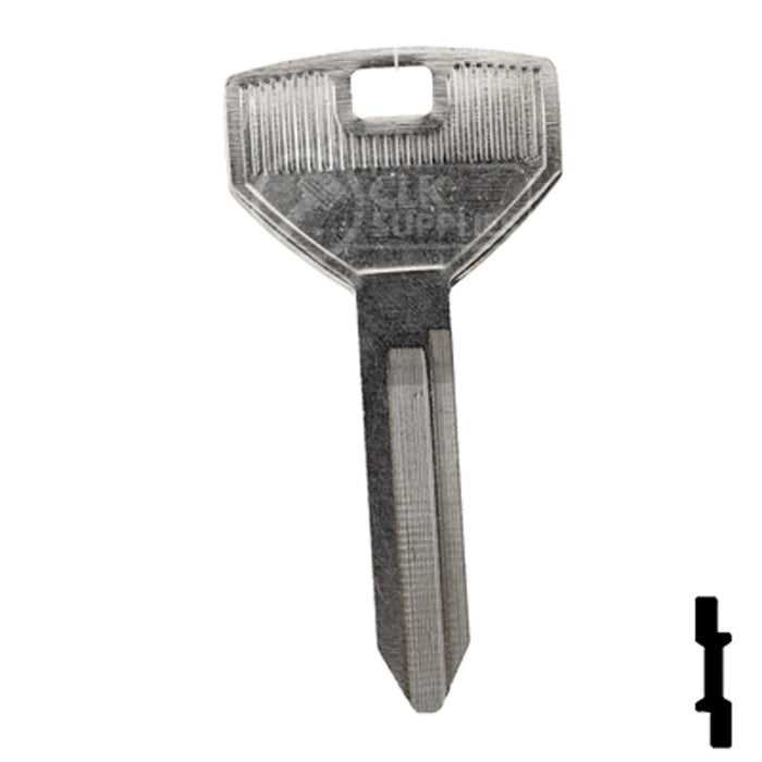 Uncut Key Blank | Chrysler | P1793, Y155 Automotive Key Ilco