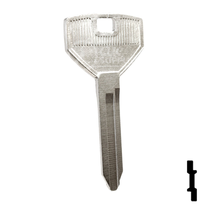 Uncut Key Blank | Chrysler | P1793, Y155 Automotive Key Ilco