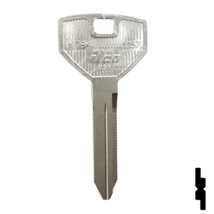 Uncut Key Blank | Chrysler | P1794 Automotive Key Ilco