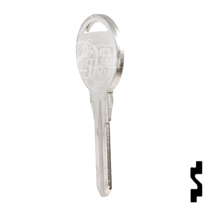 Uncut Key Blank | Chrysler | S1771CR-X17 Automotive Key Ilco