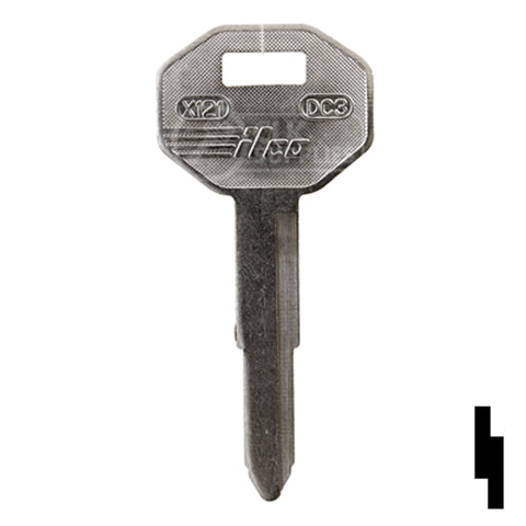 Uncut Key Blank | Chrysler | X121, DC3