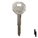 Uncut Key Blank | Chrysler | X121, DC3 Automotive Key Ilco