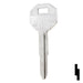 Uncut Key Blank | Chrysler | X121, DC3 Automotive Key Ilco