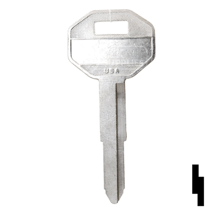 Uncut Key Blank | Chrysler | X121, DC3 Automotive Key Ilco