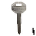 Uncut Key Blank | Chrysler | X121, DC3 Automotive Key Ilco