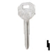 Uncut Key Blank | Chrysler | X121, DC3 Automotive Key Ilco