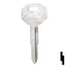 Uncut Key Blank | Chrysler | X121, DC3 Automotive Key Ilco