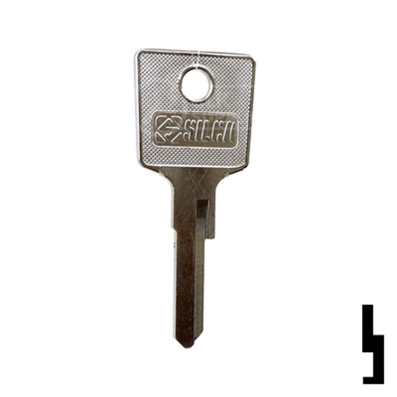 Uncut Key Blank | Datsun, Nissan | DAT4R, DT7 Automotive Key Ilco