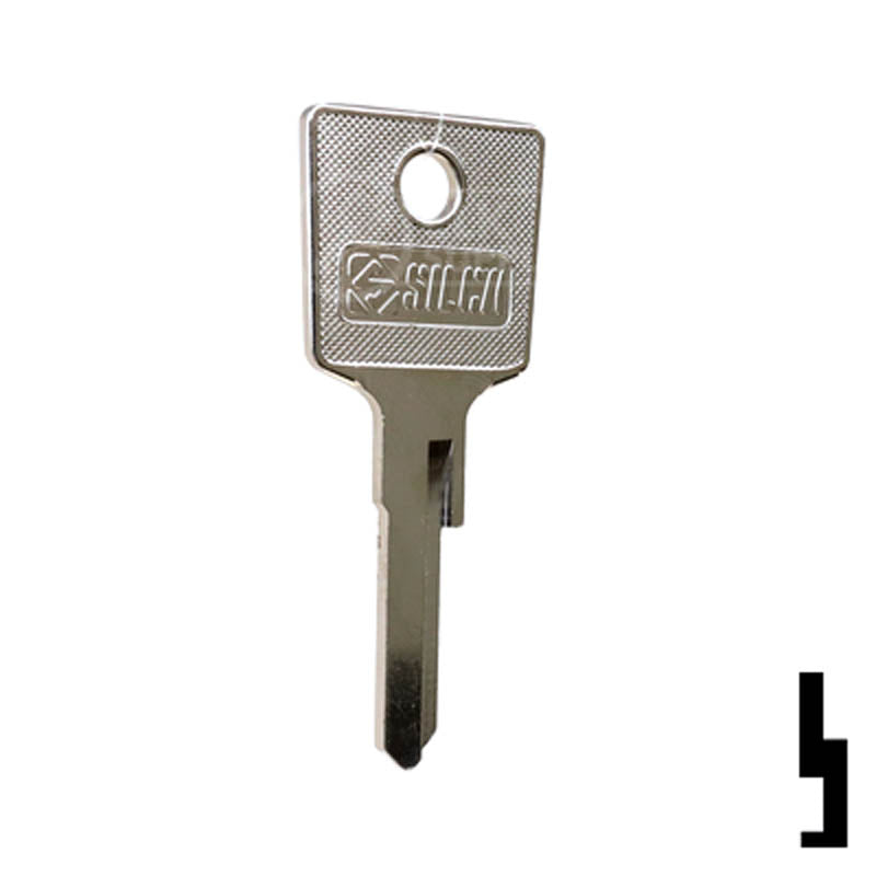 Uncut Key Blank | Datsun, Nissan | DAT4R, DT7 Automotive Key Ilco