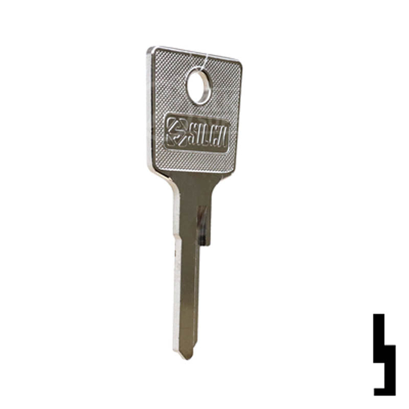 Uncut Key Blank | Datsun, Nissan | DAT4R, DT7 Automotive Key Ilco