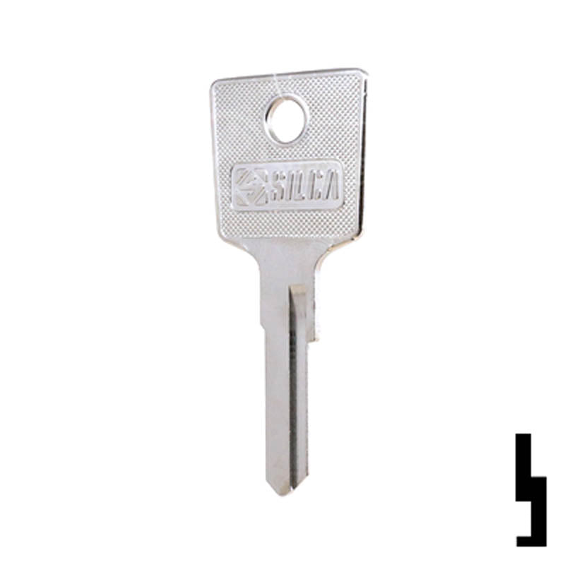 Uncut Key Blank | Datsun, Nissan | DAT4R, DT7 Automotive Key Ilco
