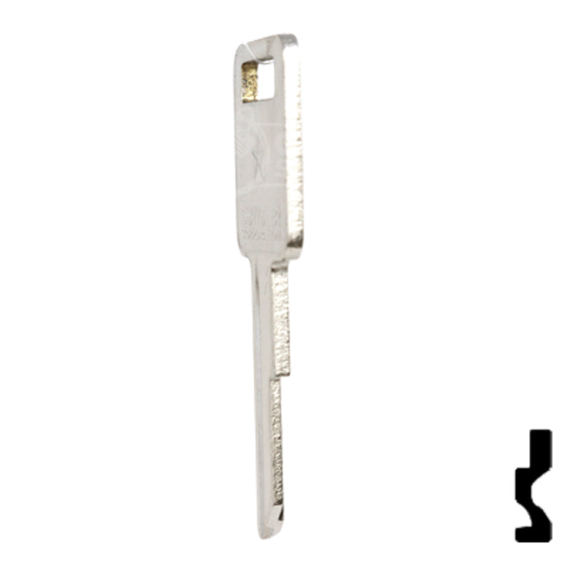 Uncut Key Blank | Dodge | RA4, 1970AM Automotive Key Strattec
