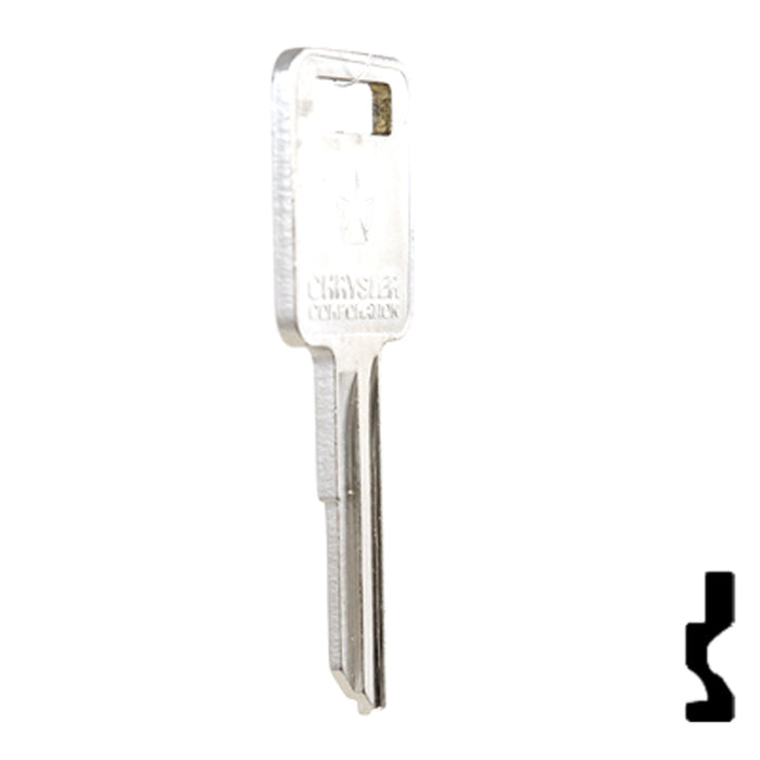 Uncut Key Blank | Dodge | RA4, 1970AM Automotive Key Strattec