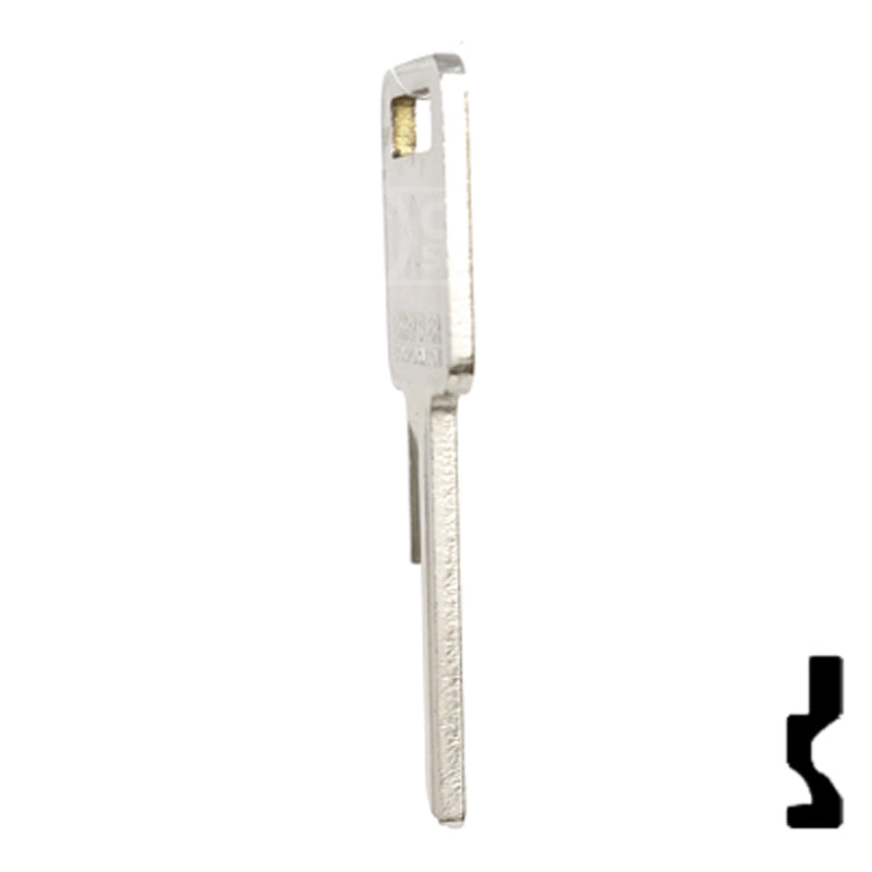 Uncut Key Blank | Dodge | RA4, 1970AM Automotive Key Strattec