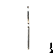 Uncut Key Blank | Escurra | ES1, ES-1I Automotive Key Ilco