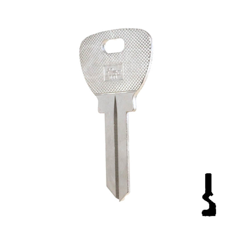 Uncut Key Blank | Escurra | ES1, ES-1I Automotive Key Ilco