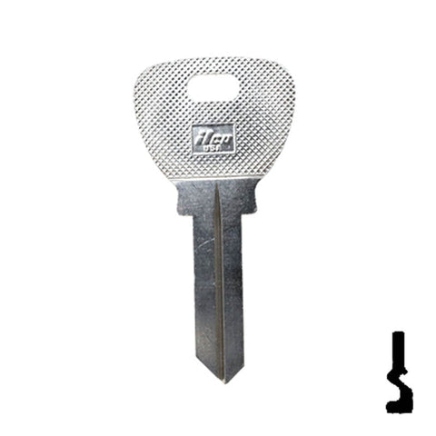 Uncut Key Blank | Escurra | ES1, ES-1I Automotive Key Ilco