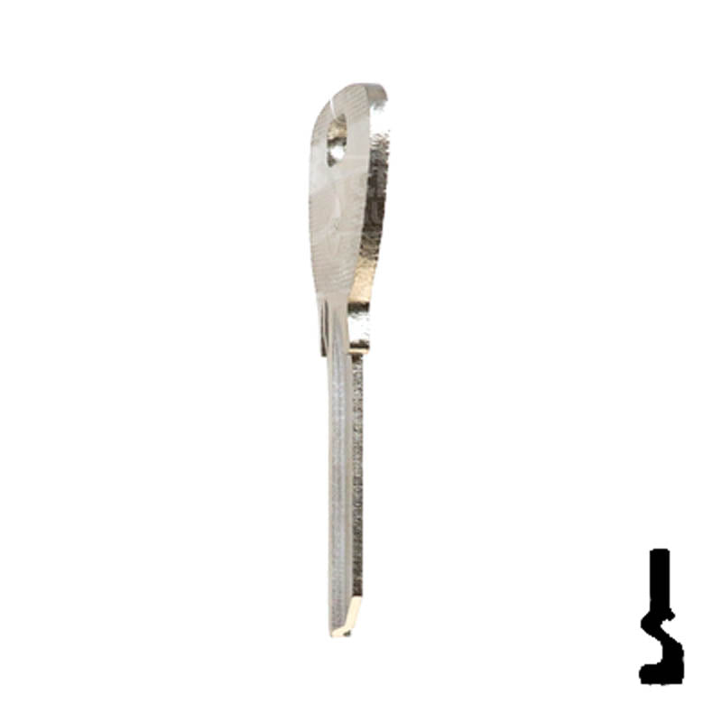 Uncut Key Blank | Escurra | ES1, ES-1I Automotive Key Ilco